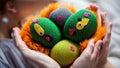 Soft and Fluffy Avocado Plush Toys.AI Generated