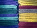 Soft Fluffy Colorful Towels