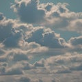 A soft and fluffy interpretation of a cloud, with textured and patterned shapes resembling a fluffy cloud2, Generative AI Royalty Free Stock Photo