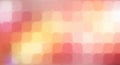 Soft Focus Background of Rounded Rectangles in a Warm Pink Orange and Yellow Gradient blurred Royalty Free Stock Photo