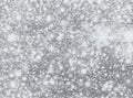 Soft focus silver sparkles on seamless christmas background Royalty Free Stock Photo