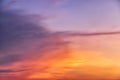 Soft focus Sky atmosphere Beautiful color Royalty Free Stock Photo