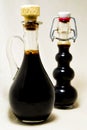 Soft focus of traditional balsamic vinegard of Modena, produced from cooked grape Royalty Free Stock Photo