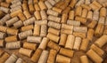 Soft focus wine corks background Royalty Free Stock Photo