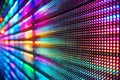 CloseUp LED blurred screen. LED soft focus background. abstract background ideal for design Royalty Free Stock Photo
