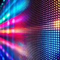 CloseUp LED blurred screen. LED soft focus background. abstract background ideal for design Royalty Free Stock Photo