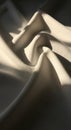 Soft folds of a fabric create Royalty Free Stock Photo