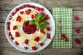 Soft Fruits Semifreddo Royalty Free Stock Photo