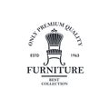 Soft furniture label