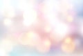Soft glowing lights holiday background,pink bokeh,christmas texture,valentine`s backdrop Royalty Free Stock Photo