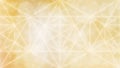 Soft glowing golden yellow sacred geometry background, abstract