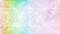 Soft glowing pastel rainbow sacred geometry background, abstract