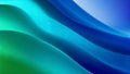Soft Gradient Abstract Background with Blue Green Blend and Smooth Design Style Royalty Free Stock Photo