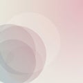 Soft gradient background with overlapping translucent circles creating a serene and Royalty Free Stock Photo