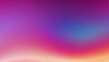 Soft gradient background with subtle abstract waves of purple pink orange and light yellow Royalty Free Stock Photo