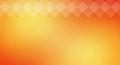 Abstract Gradient Background with Diamond Pattern Overlay in Warm Orange and Yellow Tones Royalty Free Stock Photo
