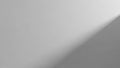Soft gradient of light gray and dark gray with a subtle diagonal shadow creating a minimalist abstract background Royalty Free Stock Photo
