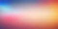 Soft Gradient Pastel Colors Abstract Background, colorful, orange, yellow, pink, blue Royalty Free Stock Photo