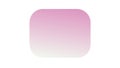 Soft Gradient Rounded Rectangle, Abstract Modern UI Background Element, vector design Generative AI Royalty Free Stock Photo