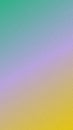 Soft gradient with subtle grain texture transitioning from teal to purple and yellow Royalty Free Stock Photo