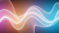 Soft gradient waves background abstract colorful. Royalty Free Stock Photo