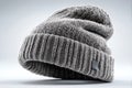 Cozy warm hat perfect for winter adventures indoors and outdoors Royalty Free Stock Photo