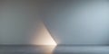 soft gray studio room background grey floor backdrop with spotlight. Royalty Free Stock Photo