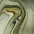 Soft green agate marble abstract background with natural stone layers Royalty Free Stock Photo