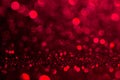 Soft image abstract bokeh dark red with light background. Red ,maroon,black color night light elegance, smooth backdrop or artwor Royalty Free Stock Photo