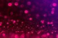 Soft image abstract bokeh pink,ultra violet,purple color with light background.Pink with Ultra violet night light elegance,smooth Royalty Free Stock Photo