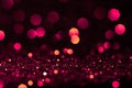 Soft image abstract bokeh yellow,gold,red with light background.Red,maroon,black color night light elegance,smooth backdrop,artwor Royalty Free Stock Photo