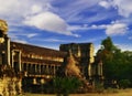 Soft light of Angkor Royalty Free Stock Photo