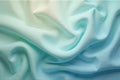 Soft light blue fabric with elegant folds and textured surface Royalty Free Stock Photo