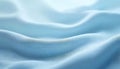 Soft light blue fabric texture with gentle folds creates serene, calming abstract background. Its smooth surface, subtle waves Royalty Free Stock Photo