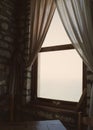 Soft light seeping in from a window. Royalty Free Stock Photo