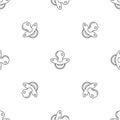 Soft nipple pattern seamless vector