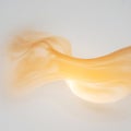 Soft Orange Abstract Wave Design Isolated Background Creative Visual Royalty Free Stock Photo