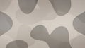 Soft Organic Shape Abstract Pattern in Neutral Colors Background Royalty Free Stock Photo