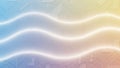 Soft pastel abstract background with glowing neon waves and subtle geometric circuit board patterns Keywords Royalty Free Stock Photo