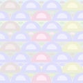 Soft pastel abstract geometric pattern. Royalty Free Stock Photo
