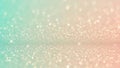 Soft pastel bokeh background with shimmering glitter and light particles Royalty Free Stock Photo