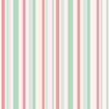 Soft Pastel Candy Striped Seamless Vector Pattern for Fashion and Home Decor