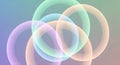 Soft Pastel Circles Abstract Background Royalty Free Stock Photo