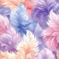 Soft Pastel Feather Background Texture Royalty Free Stock Photo