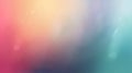 Soft Pastel Gradient Background with Smooth Transition from Pink and Peach to Blue and Teal Featuring Subtle Bokeh Light Royalty Free Stock Photo