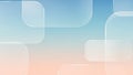 Soft Pastel Gradient Background With Translucent Rounded Rectangles color Royalty Free Stock Photo