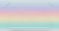 Soft pastel gradient with rounded rectangle overlay Royalty Free Stock Photo