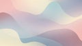 Soft Pastel Gradient Waves Abstract Background with Gentle Curves and Subtle Color Blending Keywords: abstract Royalty Free Stock Photo
