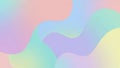 Soft Pastel Gradient Waves Abstract Background with Gentle Curves image photo Royalty Free Stock Photo
