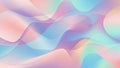 Soft Pastel Gradient Waves of Pink Blue Purple and Green Abstract Background image Royalty Free Stock Photo